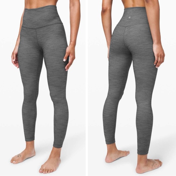 lululemon athletica Pants - Lululemon Align Pant Il Mini Heathered Herringbone Heathered Black White/Black
